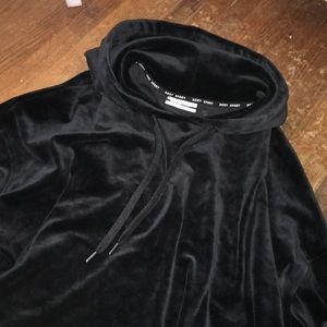 DKNY velour sweatshirt
